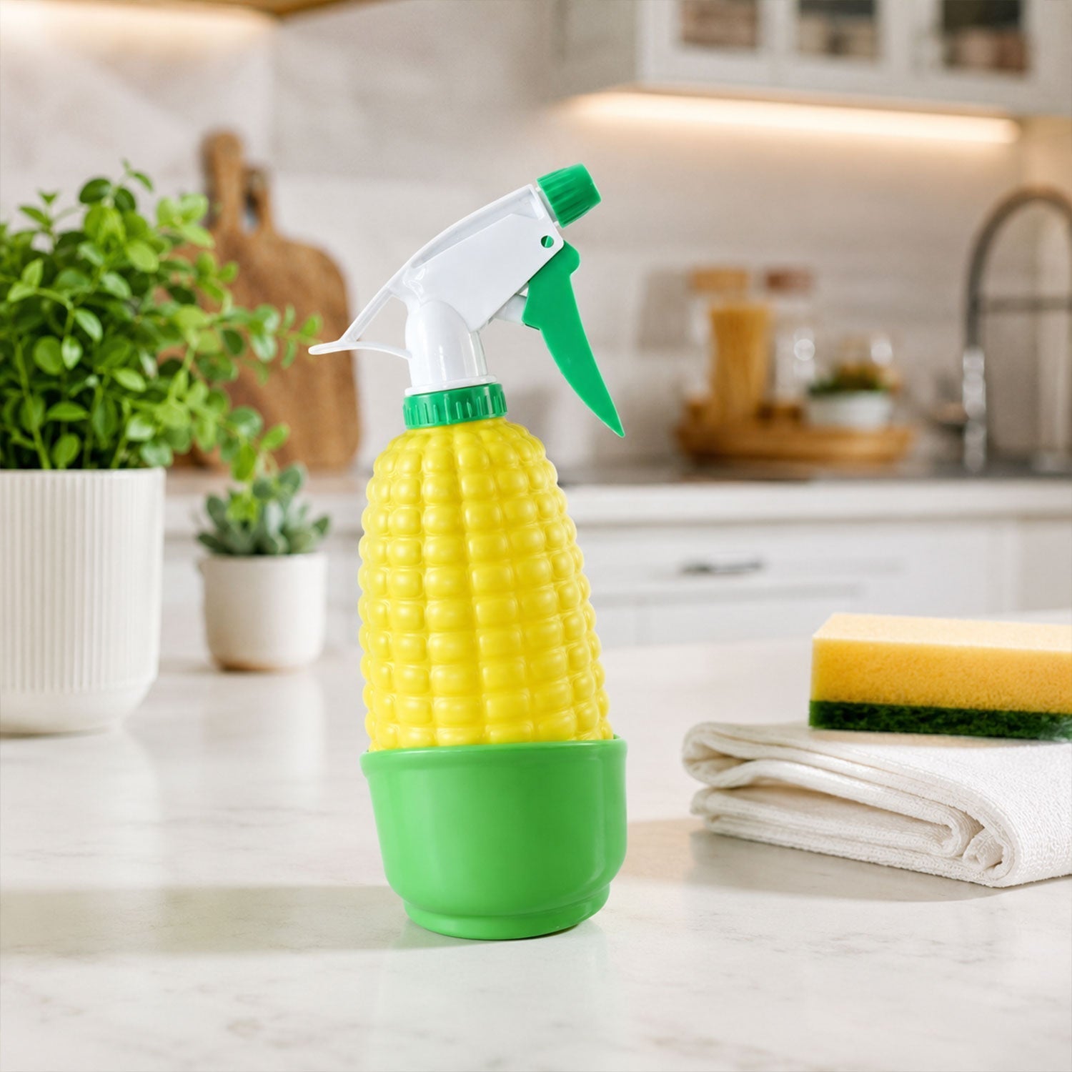 Corn Shape Trigger Spray Bottle Water Sprayer For Plants And Cleaning (1 Pc)